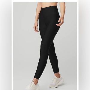 Alo Yoga High-Waist Airlift Leggings, Black, XXS